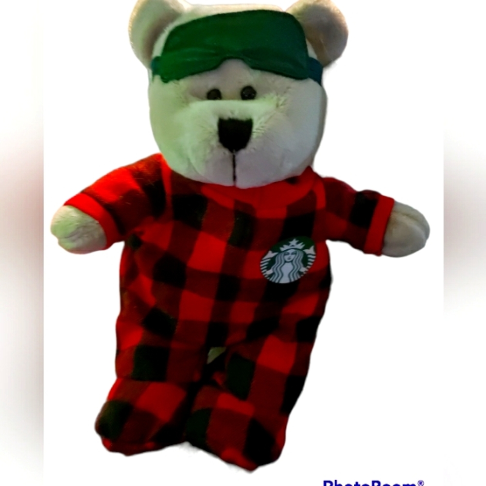 STARBUCKS HOLIDAY STUFFED BEAR 2020